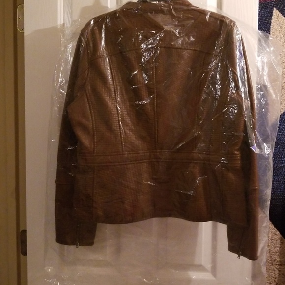 Faux Leather Jacket - Picture 2 of 7